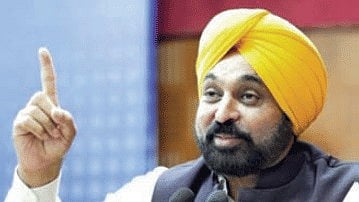 Punjab chief minister and AAP leader Bhagwant Mann