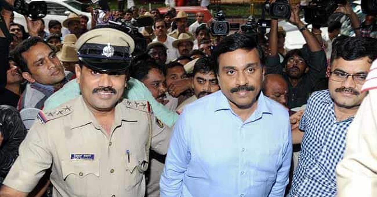 Former BJP-minister and mining baron Janardhan Reddy arrested in ...