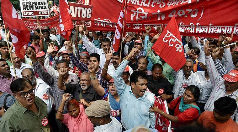 Nationwide Strike Sees Limited Impact on Daily Life in Several States : Industrial strike evokes partial response in state