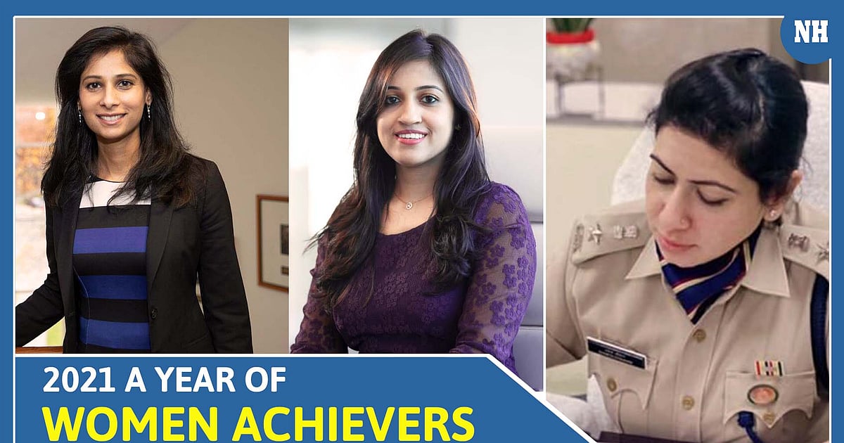 Meet women achievers of 2021 who took charge of important roles in ...