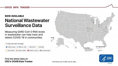 US CDC launches wastewater surveillance data to track Covid trend
