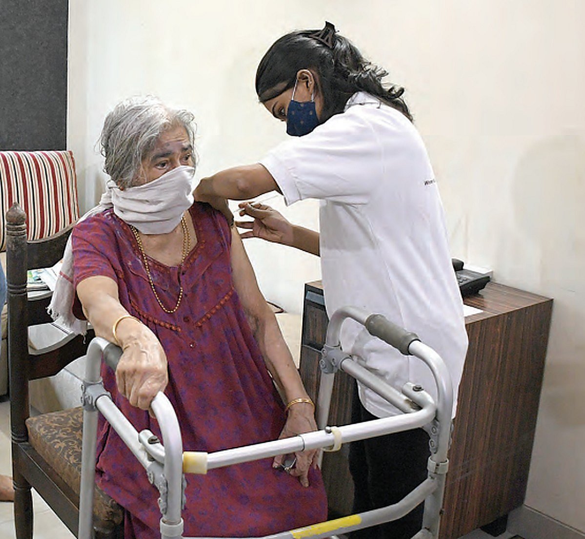 Dhanashree from diva a caregiver who brought home to me the meaning of