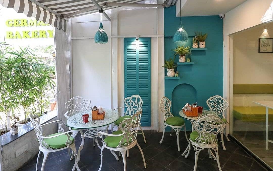 13 years after the German Bakery blast the cafe runs smoothly while