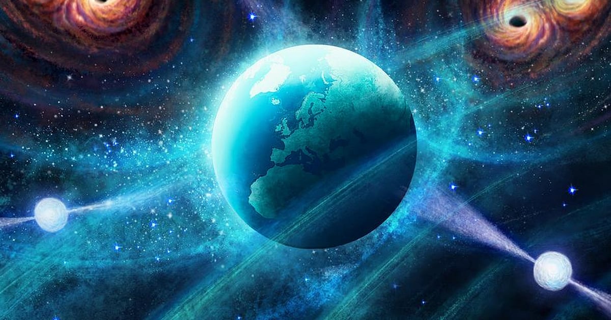 Scientists discover that universe has a background 'hum'