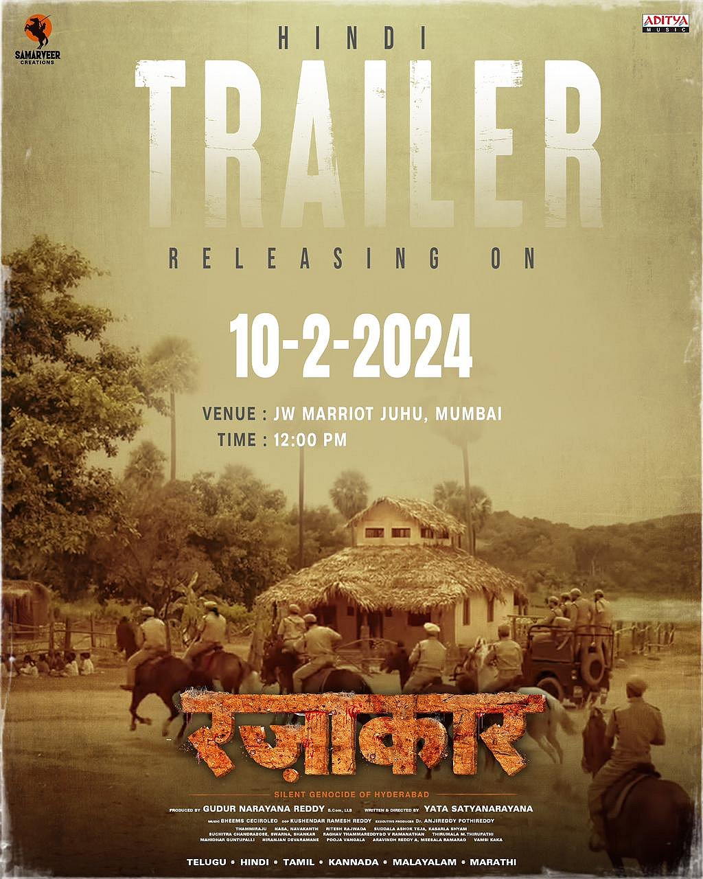 Razakar returns, with less gore and more Ranaut