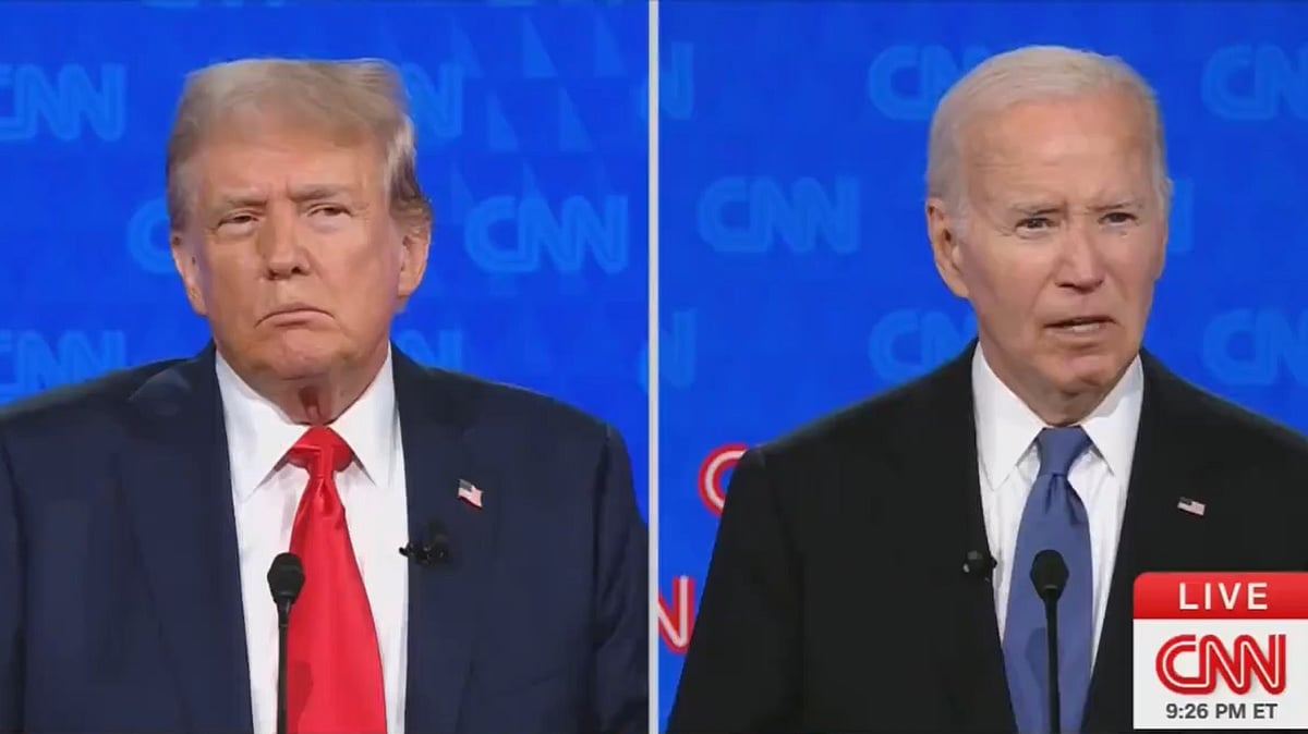 Biden and Trump face off in fiery first 2024 presidential debate
