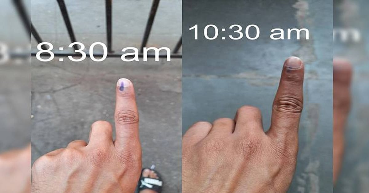 ‘Ordinary pen markers used’: Indelible ink row in BMC polls as wipe-off ...