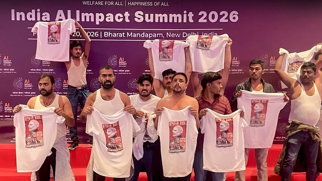 Youth Congress Protest Disrupts AI Summit Sparking Global Debate