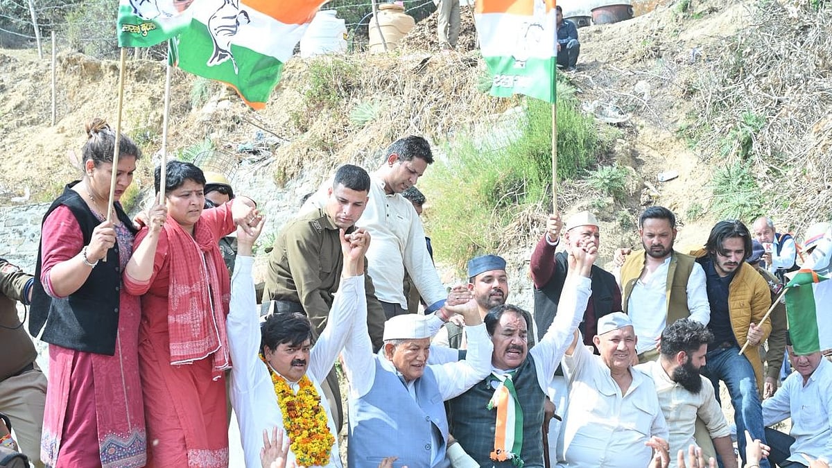 Uttarakhand Congress Protest Ends In Violent Police Clash