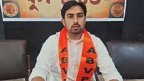 ABVP launches protest over paper leak, demands Education Minister's resignation