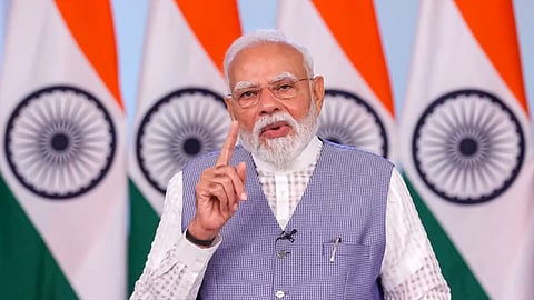 pm narendra modi on article 370 anniversary