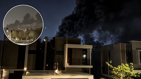 7 explosions in Dubai within 20 minutes; plumes of smoke fill the sky; 2 suspects arrested.