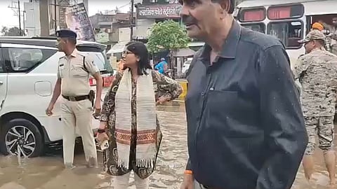 Gwalior Heavy Rain Waterlogging Problem