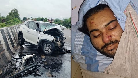 Atiq Ahmed Son Abaan Ahmad Killed Jhansi Road Accident, Three Others Injured