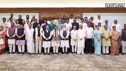 PM Modi Meets Shiv Sena And NCP MPs