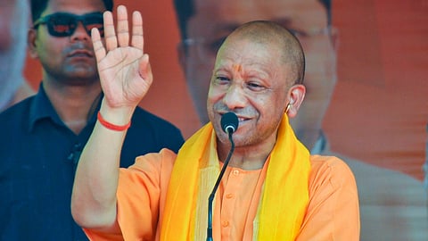 cm yogi kanwar yatra 2026 flower shower