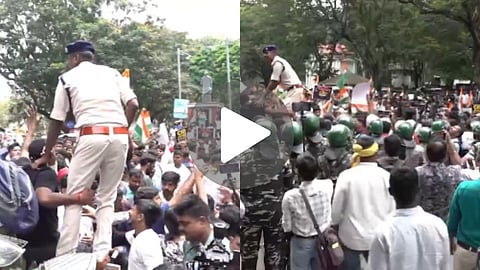ranchi students protest