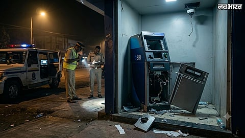 SBI ATM Theft In Nashik