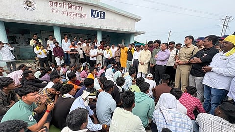 tribal students long march amravati ashok uike