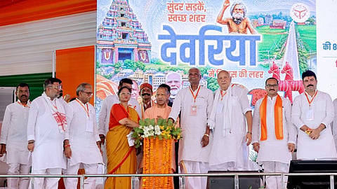 Yogi Adityanath Launches 80 Development Projects Worth  305 Crore in Deoria, Targets SP-Congress