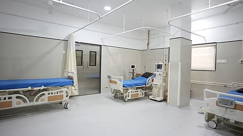 ghugghus rural hospital inauguration delayed electrical work