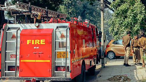 Delhi Fire Services engine deployed, representative image 