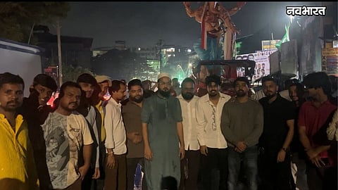 mumbra hindu muslim unity ganesh idol safety thane news