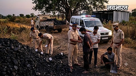 police officers conducting an investigation