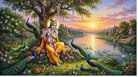 Krishna Ke Morpankh Aur Bansuri Ka Sandesh 