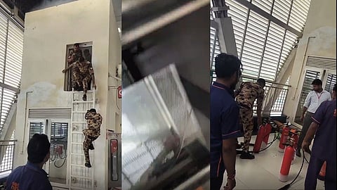 Fire Breaks Out at Rithani Metro Station in Meerut, No Casualties Reported