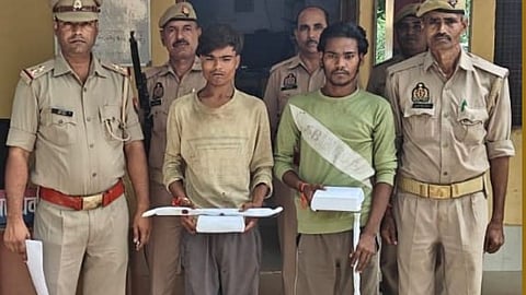 Mathura Shop Theft Case: Two Arrested for Breaking Shutter, ₹64,000 Cash Recovered