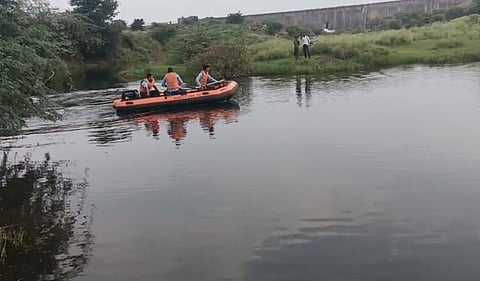 SDRF Team Conducts a Rescue Operation at Pagara Dam