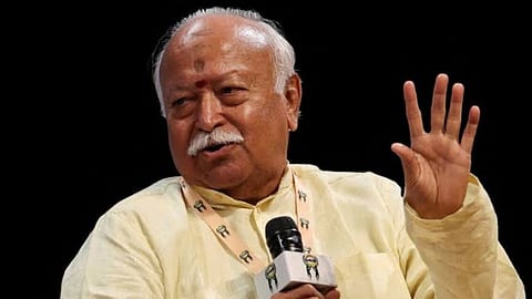 Mohan Bhagwat, chief of Rashtriya Swayamsevak Sangh (RSS)