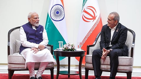 pm modi meeting with President Masoud Pezeshkian