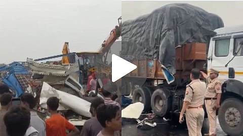 UP kasganj road accident