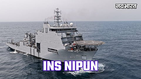 Indian Navy commissions INS Nipun at Naval Dockyard Mumbai
