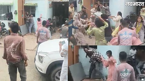 five injured in violent clash over pushing a girl in Sagar