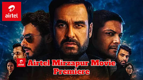 Airtel users attend the premiere of Mirzapur: The Movie srs13