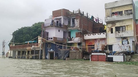 Prayagraj Rising Ganga-Yamuna Water Level and Heavy Rain Increase Flood Risk