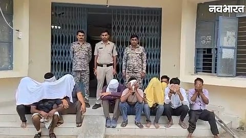 Rs 4 lakh cash and cars seized during gambling raid in Morena
