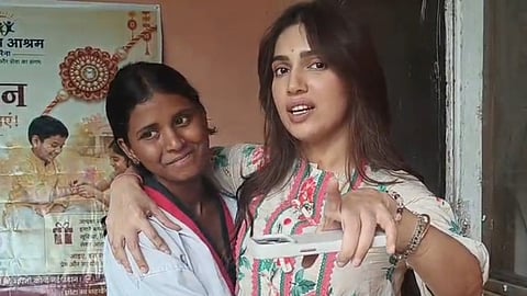 Bhumi Pednekar Meets Children