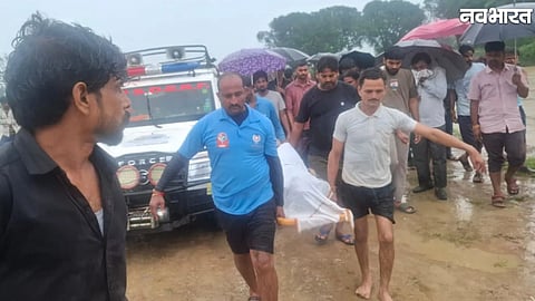 body recovered one kilometer from accident site after 24 hours
