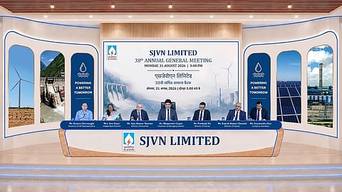 SJVN 38th  Annual General Meeting power generation