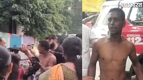 Indore crowd catches man accused of abduction attempt