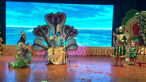 Five Day Shri Krishna Leela Begins Mathura Devotional Portrayal of Krishna 