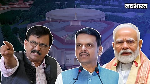 sanjay raut devendra fadnavis pm modi 