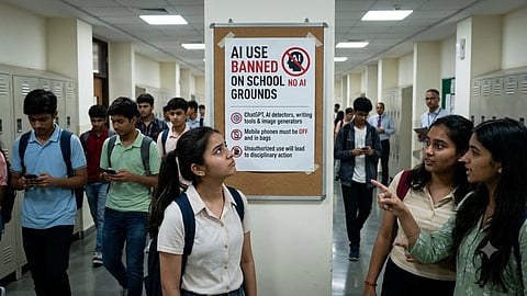 40 AI tools banned in schools in New York step was taken srs13