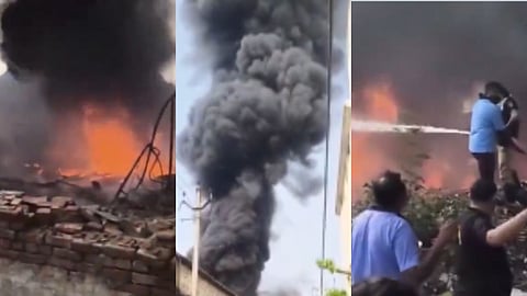jalandhar mattress factory fire