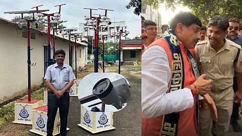 Ujjain Police Uses Portable CCTV Camera