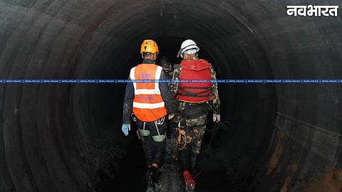 Nepal Floods Disaster Hydropower Tunnel Rescue